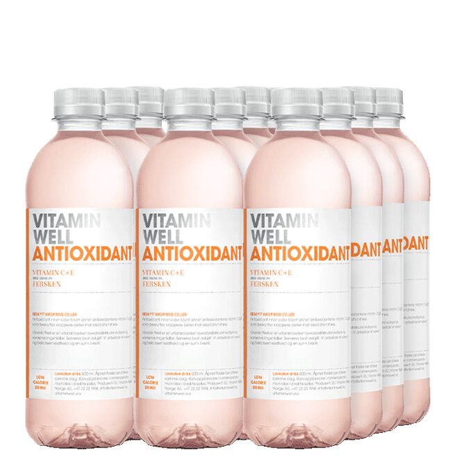 12 x Vitamin Well, 500ml, Antioxidant 12 x Vitamin Well, 500ml, Norge Antioxidant