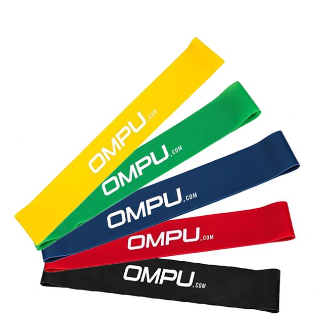 Ompu 5 x Mini Träningsband Mini Band x 5