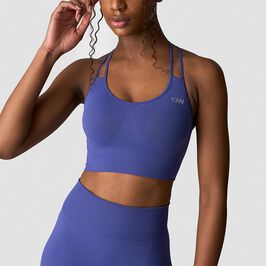 Define Seamless Sports Bra, Dark Slate Blue, L  Define Seamless Sport-bh Mørkeblå