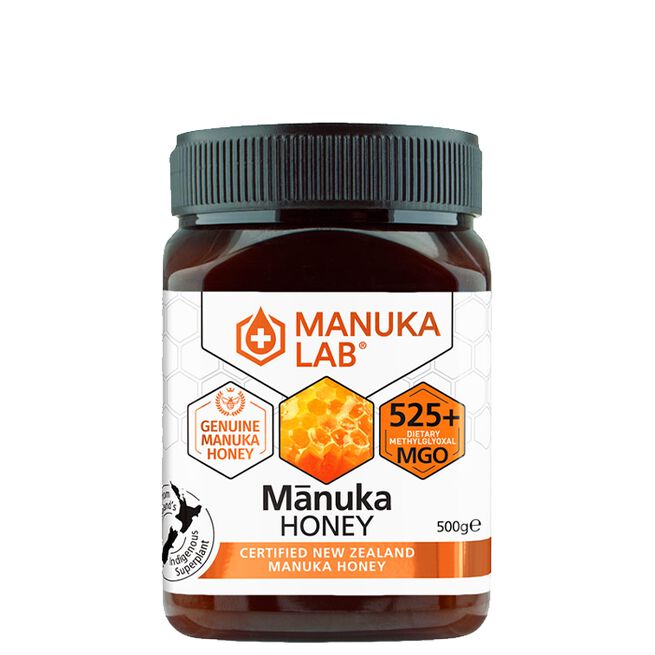 Manuka Lab Manukahonung MGO 525+, 500 g Manukahonung MGO 525+ 500 g