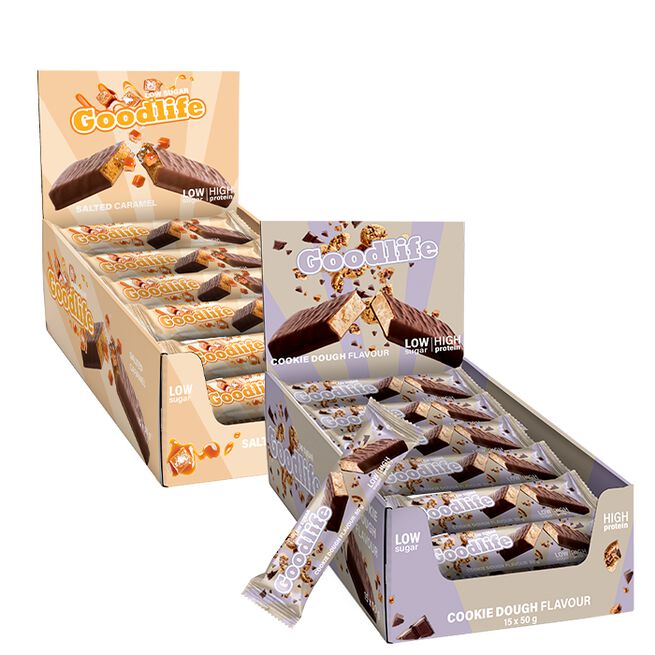 30 x Goodlife Low Sugar Proteinbar 50 g 30 x Goodlife Low Sugar Proteinbar 50 g
