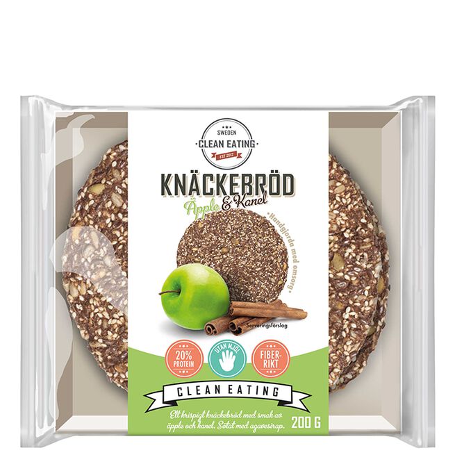 Knäckebröd Äpple & Kanel 200 g Knekkebrød Eple & Kanel, 200 g
