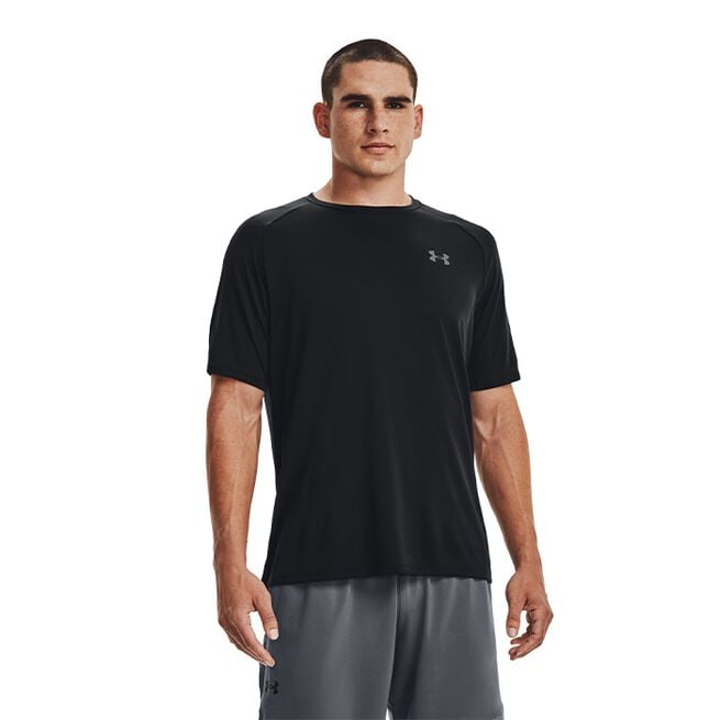 UA Tech 2.0 SS Tee, Black, L UA Tech 2.0 SS Tee, Black