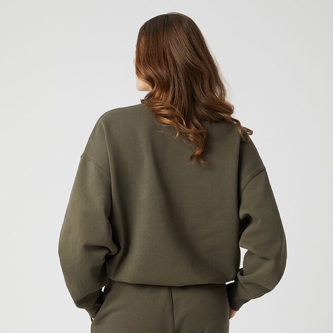 Björn Borg Studio Oversized Crew, Tamrac Studio Oversized Genser Green