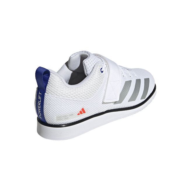 Adidas Powerlift 5, White/Silver, 40 2/3  Powerlift 5 Sko Hvit Sølv
