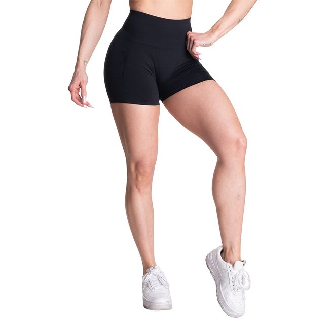 Scrunch Shorts, Black XS Scrunch Shorts, Black