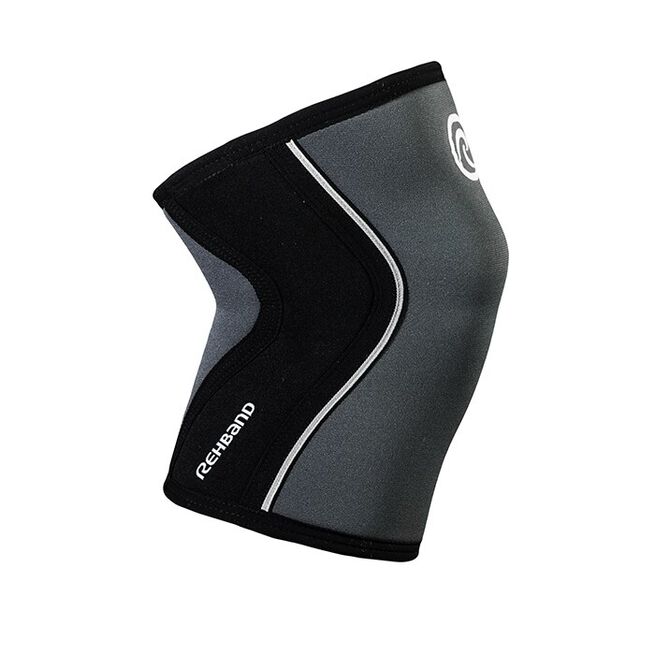 RX Knee Sleeve, 7mm, Steel Grey/Black, XS  RX Knestøtte 7mm Grå/Sort