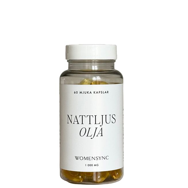 Womensync Nattljusolja 60 kapslar Nattlysolje 60 kapsler