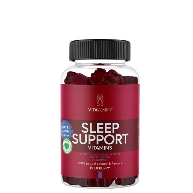 Sömnsupport Blåbär 60 Gummies Søvnstøtte Blueberry 60 Gummies