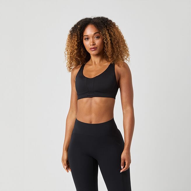 Borg Reform Sports Bra, Black Beauty, L Reform Sports-BH Svart