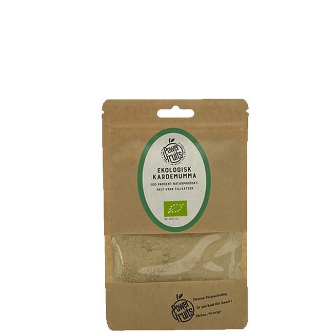 Ekologisk Kardemumma Mald, 30 g Økologisk Malt Kardomme 30 g