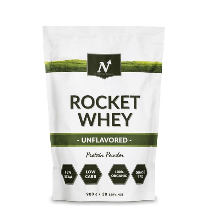Nyttoteket Rocket Whey - Naturell 900 g Myseprotein 900 g Naturell