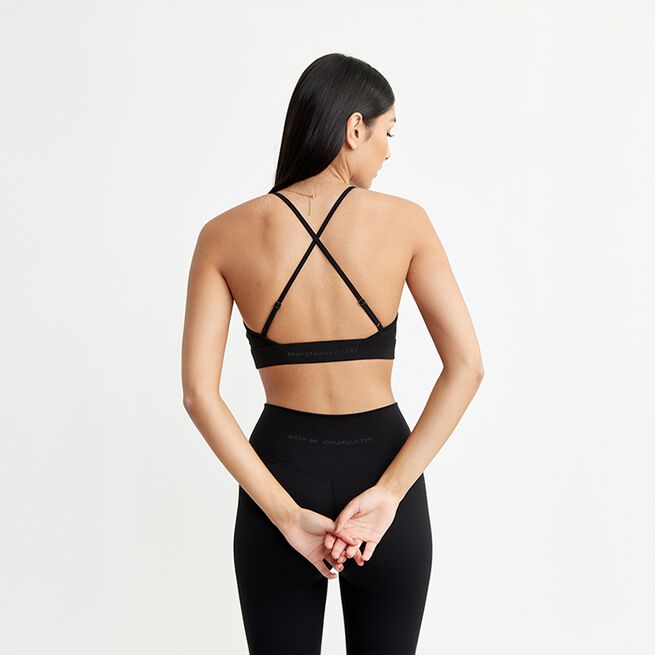 Ultimate Mini Strap Bra, Black, XS  Sport-BH Svart