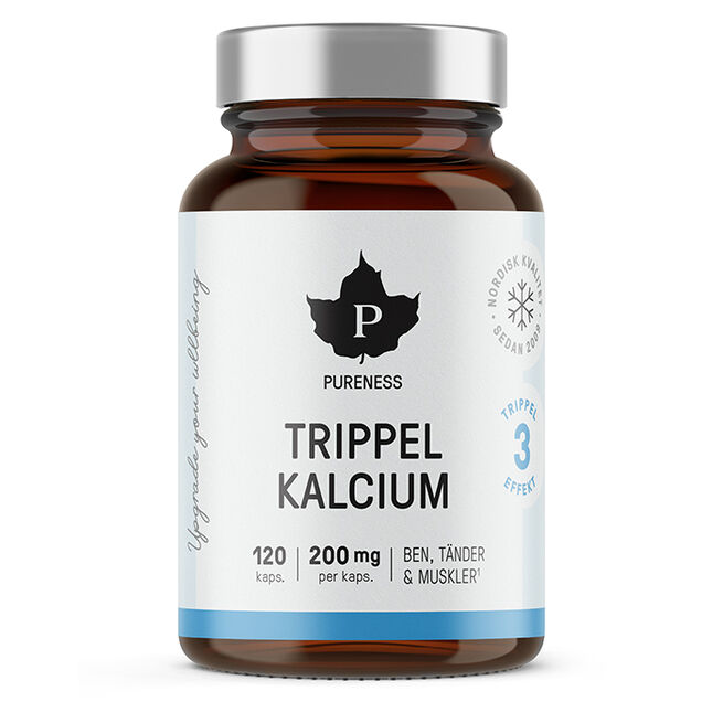 Trippel Kalcium 120 kapslar Trippel Kalsium 120 kapsler