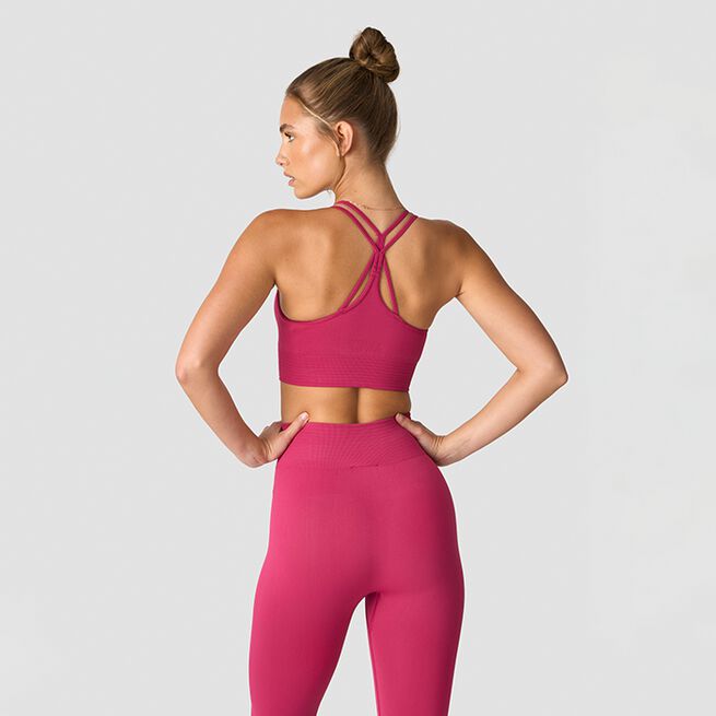 ICIW Define Seamless Sports Bra, Dark Pink Define Seamless Sport-bh Mørkerosa