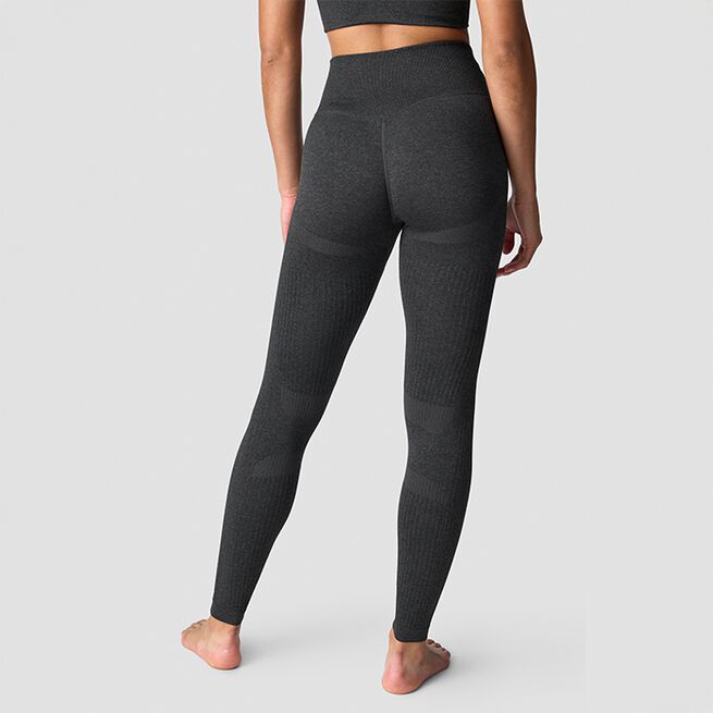Soft Seamless Tights, Graphite Melange, L Soft Seamless Tights, Graphite Melange