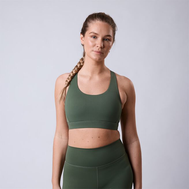 Fuse Sport Bra, Moss Green, L  Fuse Sport BH Grønn