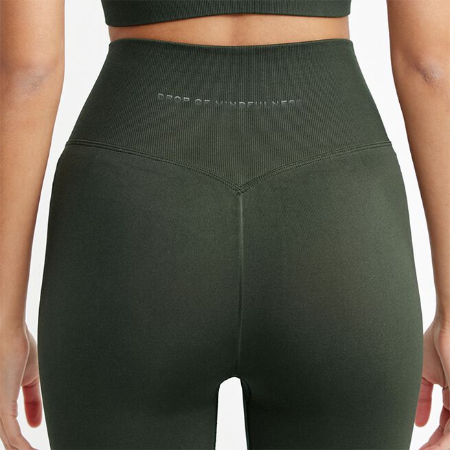Signature Seamless Tights, Dark Green, XS  Treningstights Mørkgrønn