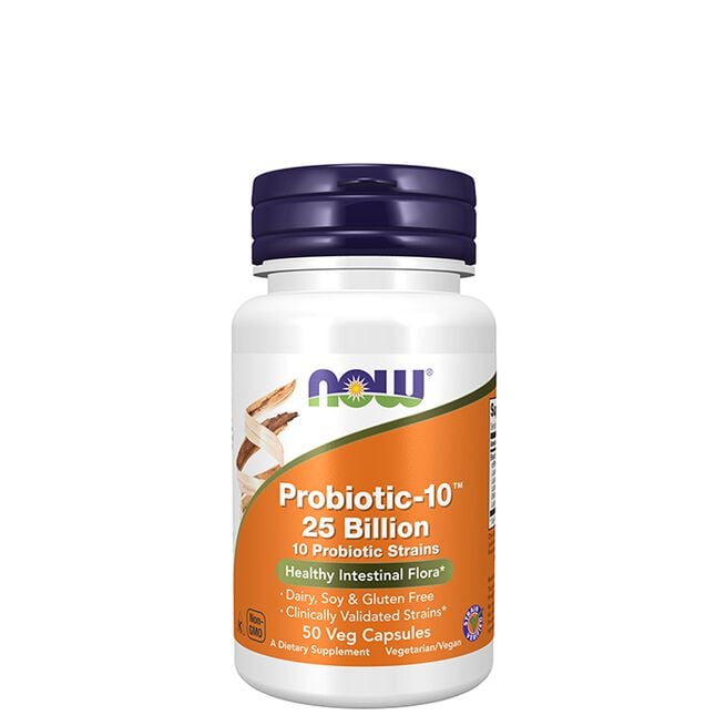 NOW Foods Probiotix-10 25 Billion 50 kapslar Probiotic10 25 Billion 50 kapsler