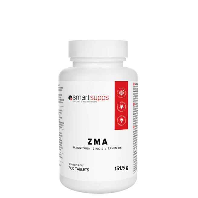 SmartSupps ZMA, 300 tabs ZMA 300 tabletter