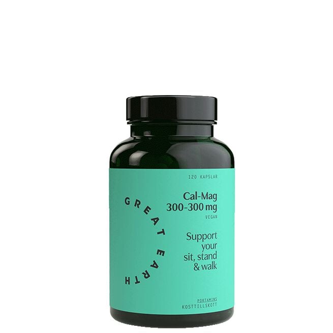 Cal/Mag 300/300, 120 kapslar Kalsium Magnesium 300/300 mg 120 kapsler