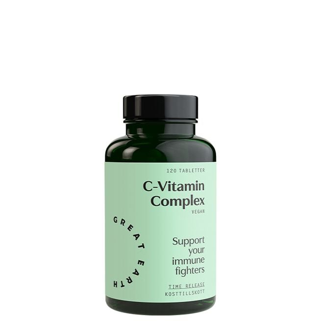 C-vitamin Complex 120 tabletter C-vitamin Kompleks Vegansk 120 tabletter
