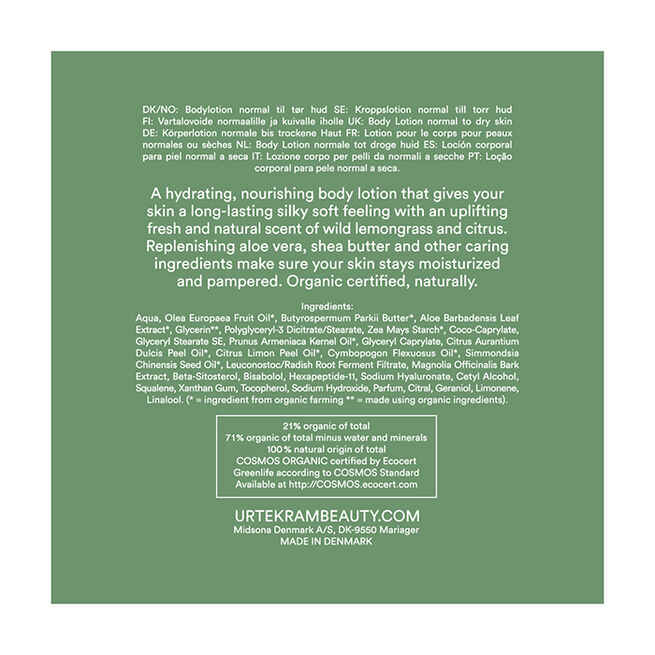 Wild Lemongrass Bodylotion 245 ml  Blown Away Wild Lemongrass Bodylotion, 245 ml