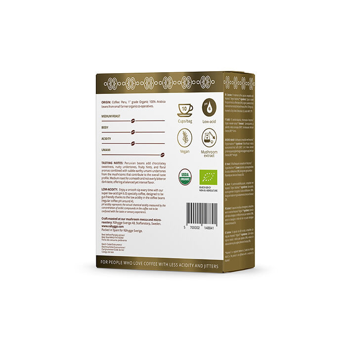 Lion's Mane lavsyrlige kaffekapsler til Nespresso&reg;-kompatible maskiner