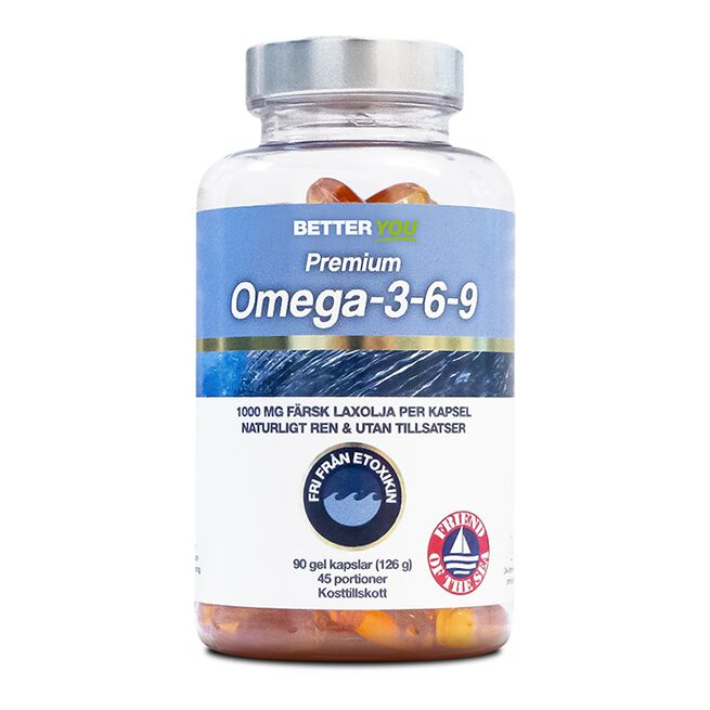 Premium Omega-3-6-9 90 kapslar Premium Omega-3-6-9, 90 kapsler