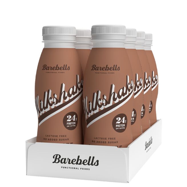8 x Protein Milkshake, 330 ml, Sjokolade 8 x Barebells Protein Milkshake, 330 ml NO Sjokolade