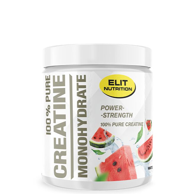 ELIT 100% Pure Creatine monohydrate, 300 g, Watermelon ELIT 100 % Pure Kreatin Monohydrat 300 g Watermelon