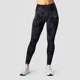 Define Seamless Tie Dye Tights, Midnight, L  Define Treningstights Svart