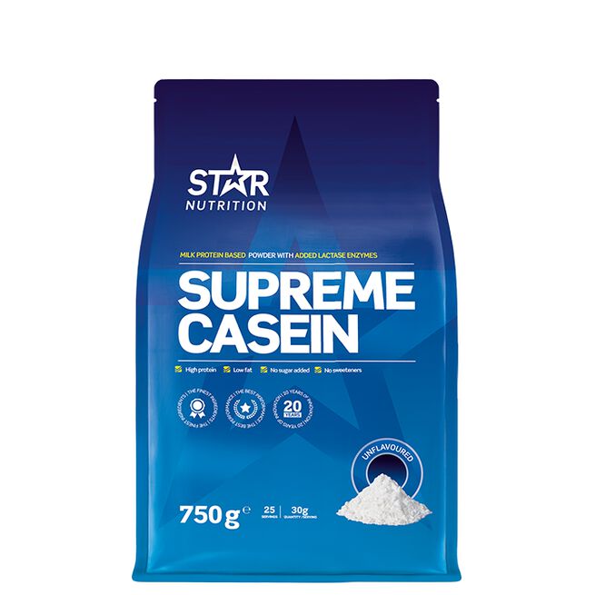 Star Nutrition Supreme Casin Unflavoured Supreme Kasein 750 g Unflavoured