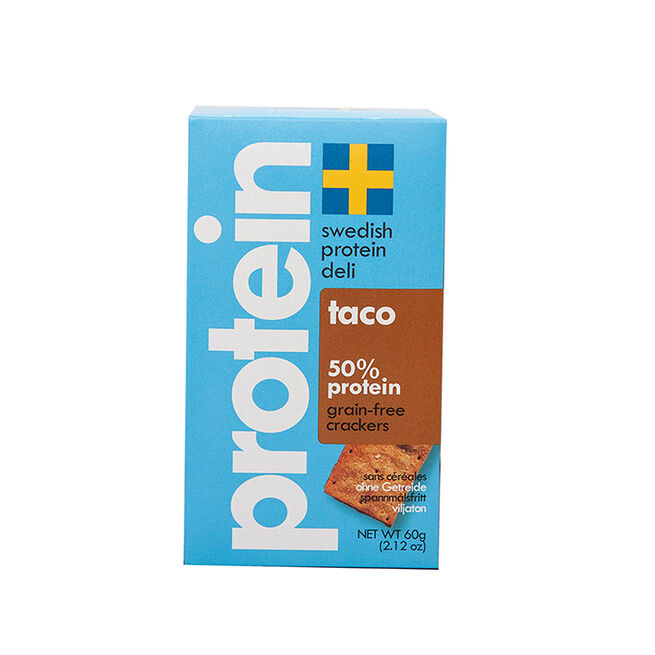 Swedish Protein Deli Taco 60 g Swedish Protein Deli Knekkebrød 60 g Taco