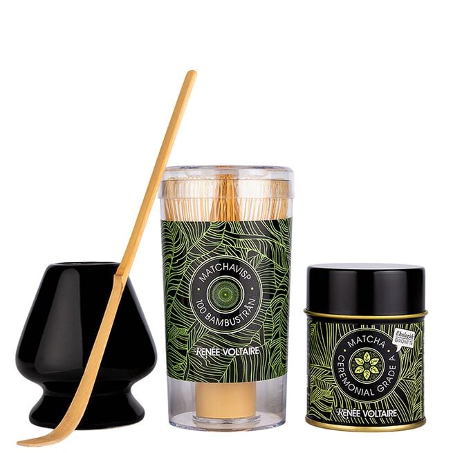 Renée Voltaire Matcha Start-kit 4 delar Matcha Startpakke 4 deler