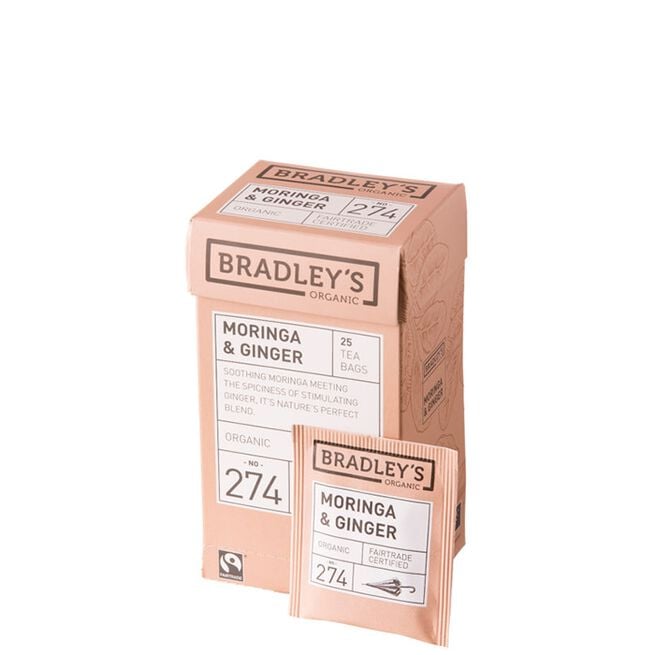 Bradley´s Te Moringa Ingefära 30 g Moringa Ingefær Te 30 g