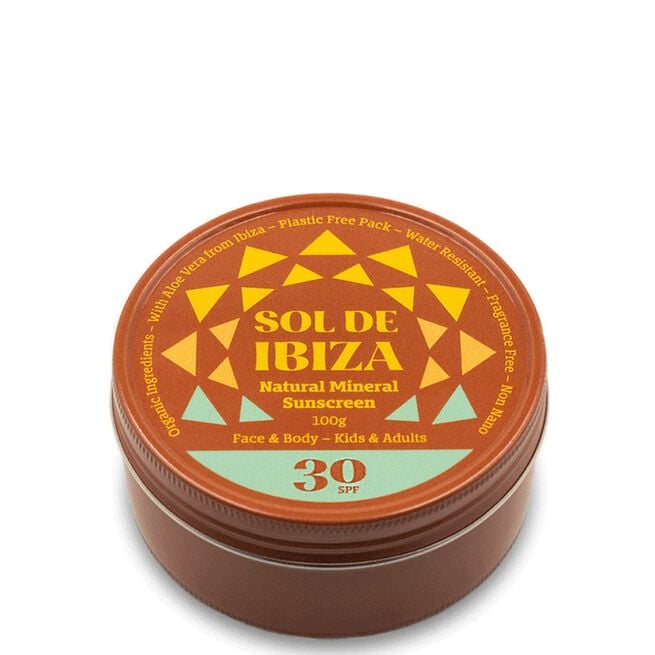 Naturligt Solskydd SPF30 100 g  Naturlig Solkrem SPF30 100 g