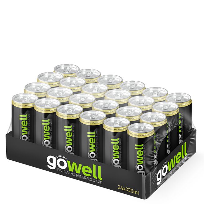 Flak GoWell Funktionsdryck 330 ml Cola 24 x GoWell Funksjonsdrikk Brett 33 cl Cola