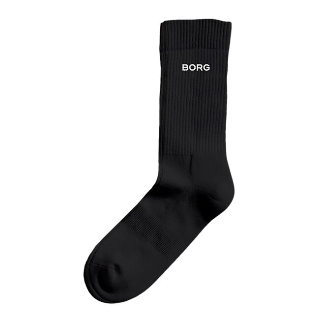Björn Borg 3-Pack Essential Crew Sock, Multipack Essential Treningssokker Svart
