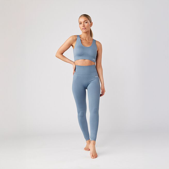 Flow Bra, Midtone Grey, XS  Flow Sport-BH Grå