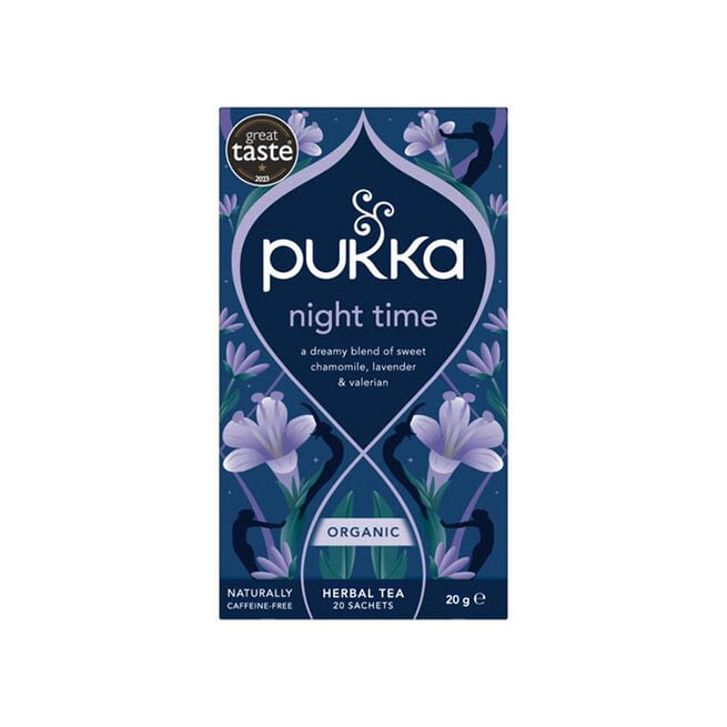 Pukka Örtte Night Time EKO 20 st Urte-te ØKO 20 stk Night Time