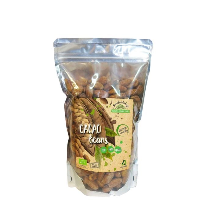 Kakaobönor EKO RawFoodShop Kakaobønner ØKO, 500 g