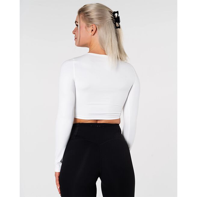 Relode Lumi Longsleeve, Vit, XS  Lumi Langermet Genser Hvit