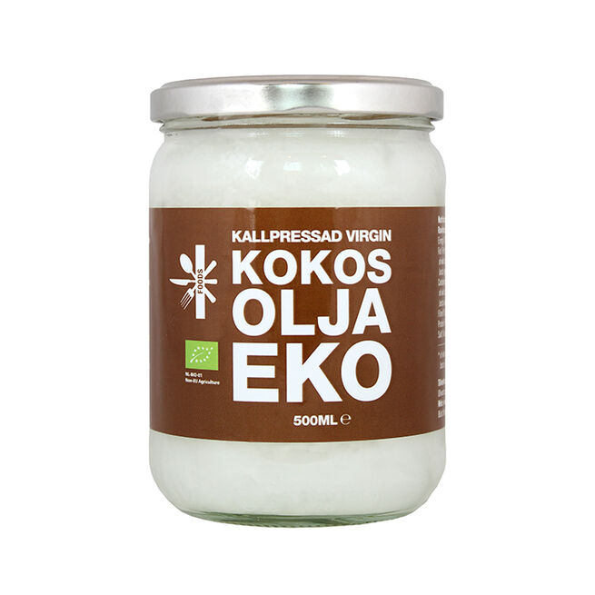 Kallpressad Virgin Kokosolja EKO 500 ml Kallpresset Virgin Kokosolje EKO 500 ml