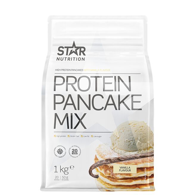 Star nutrition Protein pancake Vanilla Proteinpannekaker 1 kg Vanilla