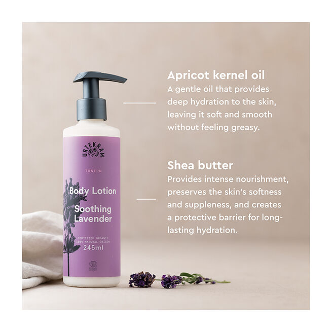 Soothing Lavender Body Lotion 245 ml  Tune in Soothing Lavender Bodylotion, 245 ml
