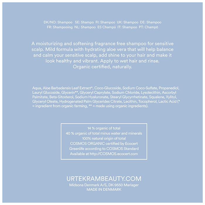 Sensitive Scalp Fragrance Free Shampoo, 500 ml