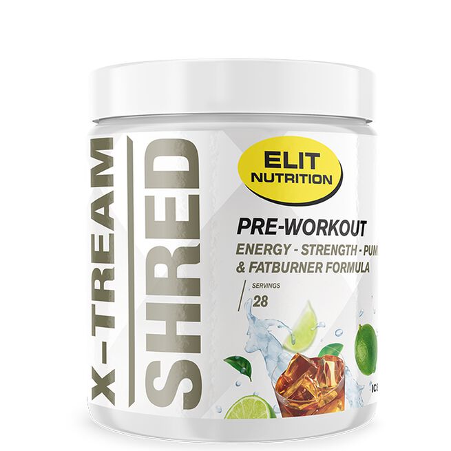 Elit X-tream Shred, 308g, Ice Tea Lime X-tream Shred PWO 308 g Ice Tea Lime