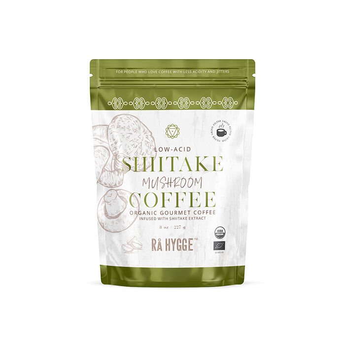Lavsyrlig Shiitake spesialkaffe Filter/Trakte&shy;malt &Oslash;KO 227g