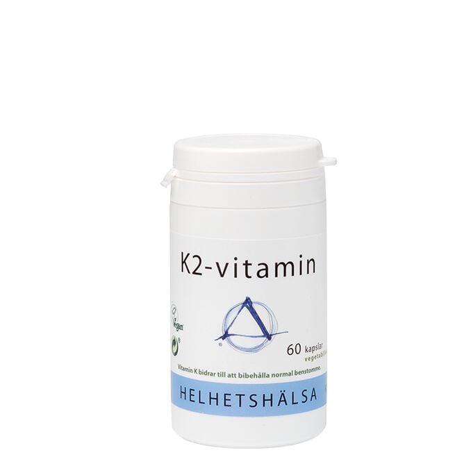 K2-Vitamin Helhetshälsa K2-Vitamin 60 kapsler